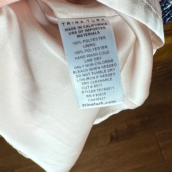 Trina Turk Kaleidoscope Vibrant Sequin Colorblock Sleeveless Shift Retro Disco - Picture 9 of 15